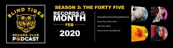 Season 3: The Forty Five - February 2020 Records of the Month