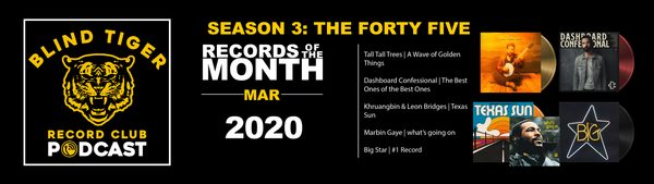 Season 3: The Forty Five - March 2020 Records of the Month