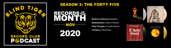 Season 3: The Forty Five - November 2020 Records of the Month