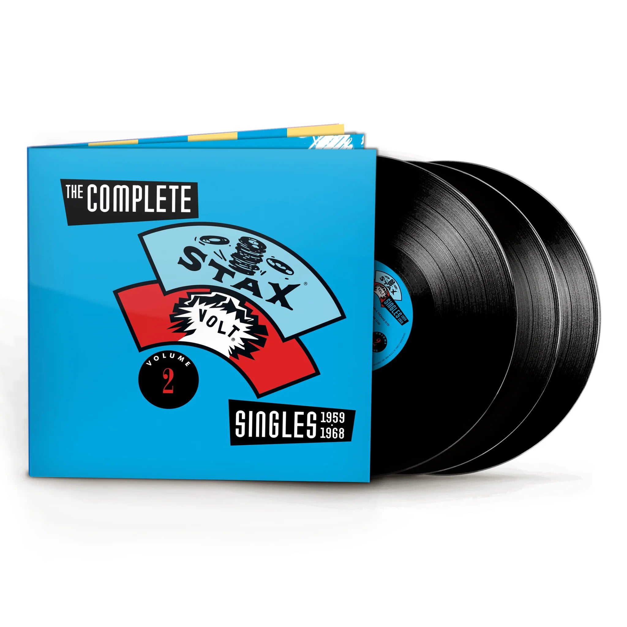 Various Artists - Stax Volt - The Complete Singles 1959-1968 - Stax, Vol. 2 (Ltd. Ed. Blk 140G 3xLP Vinyl, Remastered) - Blind Tiger Record Club