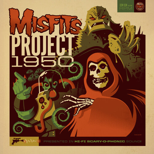 Misfits - Project 1950 (Ltd. Ed. Fluorescent Yellow 180G w/ Bonus Tracks, liner notes and variant artwork, retro-style Jacket) - Blind Tiger Record Club