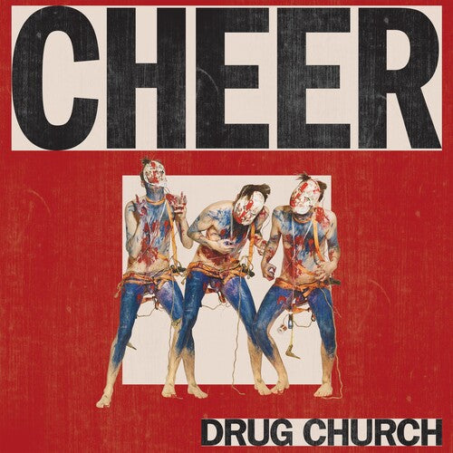 Drug Church - Cheer (Ltd. Ed. Black/Baby Pink Vinyl) - Blind Tiger Record Club
