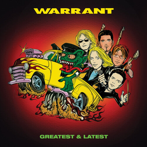 Warrant - Greatest & Latest (Ltd. Ed. Red & Blk Splatter Vinyl) - Blind Tiger Record Club