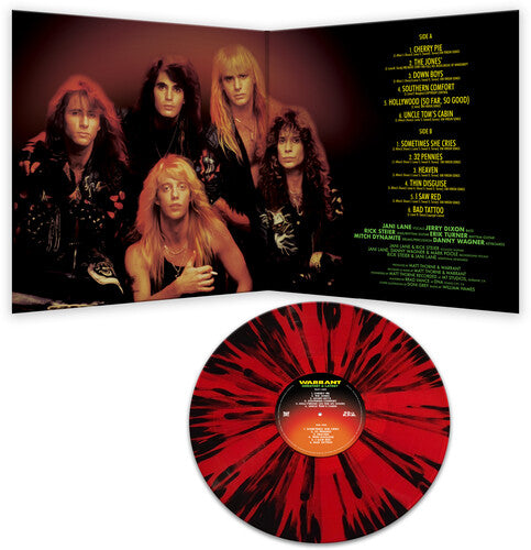 Warrant - Greatest & Latest (Ltd. Ed. Red & Blk Splatter Vinyl) - Blind Tiger Record Club