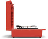 Victrola VSC-725SB-POR Re-Spin Sustainable Suitcase Record Player - Red (Large Item, Bluetooth, Red, Built-In Speakers) - Blind Tiger Record Club