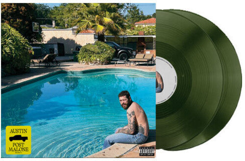 Post Malone - Austin (Ltd. Ed. Forest Green 2xLP Vinyl, Explicit Content) - Blind Tiger Record Club