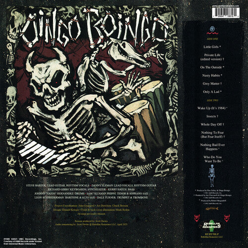 Oingo Boingo - Skeletons in the Closet: The Best of Oingo Boingo (Ltd. Ed. 2xLP Foggy Brown Vinyl) - Blind Tiger Record Club