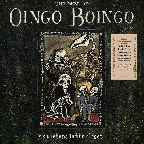 Oingo Boingo - Skeletons in the Closet: The Best of Oingo Boingo (Ltd. Ed. 2xLP Foggy Brown Vinyl) - Blind Tiger Record Club