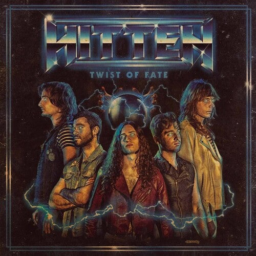 Hitten - Twist Of Fate (Ltd. Ed. Black/Blue Galaxy Effect Vinyl Gatefold w/ Lyric Sheet - Blind Tiger Record Club