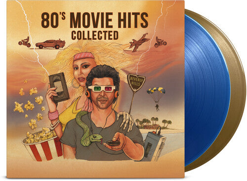 Various Artists 80's Movie Hits Collected / Various (Ltd. Ed. 2xLP 180G Translucent Blue & Gold Vinyl) - Blind Tiger Record Club