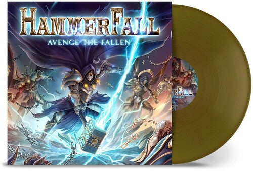 Hammerfall - Avenge the Fallen (Ltd. Ed. Gold Vinyl w/ Gatefold) - Blind Tiger Record Club