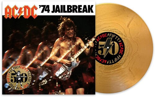 AC/DC - '74 Jailbreak (Ltd. Ed. 50th Anniversary Gold Vinyl) - Blind Tiger Record Club