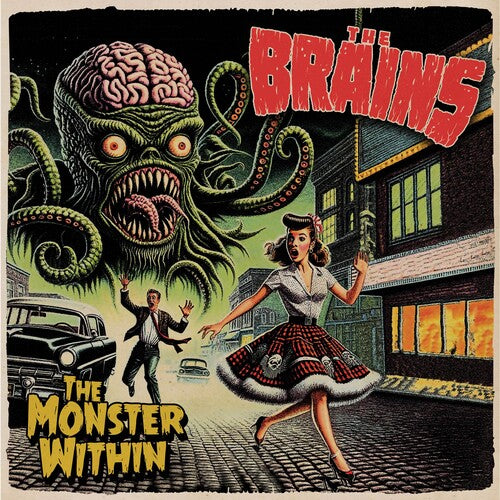 Brains, The - The Monster Within (Ltd. Ed. Red Vinyl) - Blind Tiger Record Club