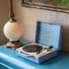 Victrola VSC-725SB-LBL Re-Spin Dual Bluetooth Sustainable Suitcase Record Player (Light Blue) - Blind Tiger Record Club