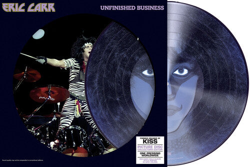 Eric Carr - Unfinished Business (Ltd. Ed. Picture Disc w/ Poster) - Blind Tiger Record Club