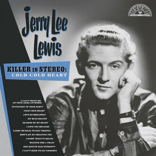 Jerry Lee Lewis - Killer In Stereo: Cold, Cold Heart (Ltd. Ed. Blue/Gray Splatter Vinyl) - Blind Tiger Record Club