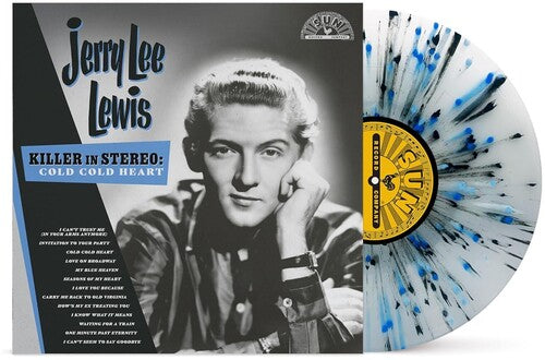 Jerry Lee Lewis - Killer In Stereo: Cold, Cold Heart (Ltd. Ed. Blue/Gray Splatter Vinyl) - Blind Tiger Record Club