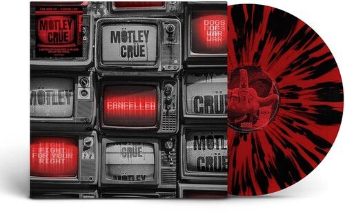 Motley Crue - Cancelled (Ltd. Ed. Red/Blk Vinyl) - Blind Tiger Record Club