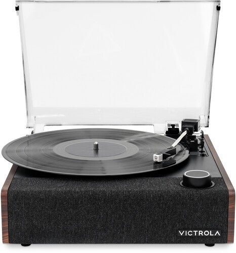 Victrola VTA-74-ESP Eastwood II Turntable - Dual Bluetooth - 3 Speed - Built-in Speaker (Espresso) - Blind Tiger Record Club