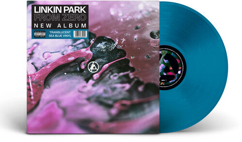 Linkin Park - From Zero (Ltd. Ed. Translucent Sea Blue Vinyl) - Blind Tiger Record Club