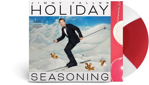 Jimmy Fallon - Holiday Seasoning (Ltd. Ed. Red & White Vinyl) - Blind Tiger Record Club