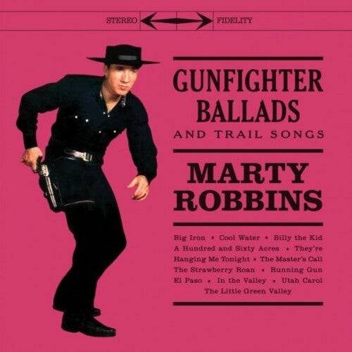 Marty Robbins - Gunfighter Ballads & Trail Songs (Ltd. Ed. Clear 180G Vinyl w/ Bonus Tracks, Spain Import) - BTRC ROTM - Blind Tiger Record Club