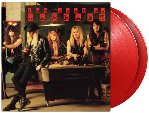 Warrant- The Best of Warrant (Ltd. Ed. Red 2xLP 180G Vinyl, Holland - Import) - Blind Tiger Record Club