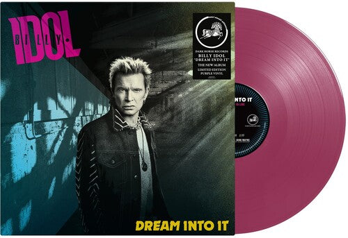 Billy Idol - Dream Into It (Ltd. Ed. Purple Vinyl) - Blind Tiger Record Club