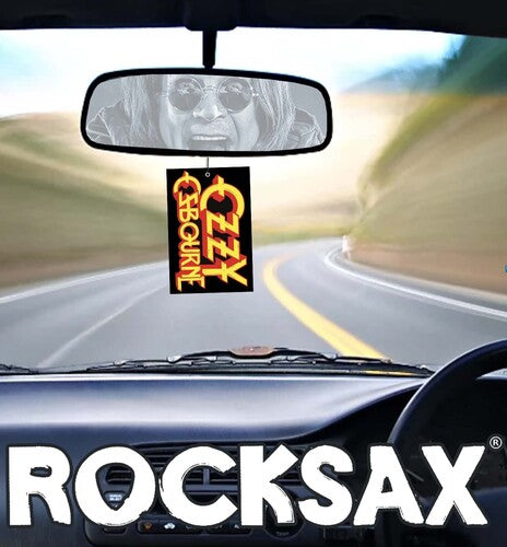 Air Freshener - Rocksax - Ozzy Osbourne - Ozzy Osbourne Logo - Blind Tiger Record Club
