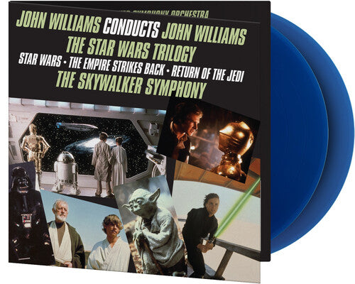John Williams - John Williams Conducts John Williams: The Star Wars Trilogy (Ltd. Ed. Blue 2xLP Vinyl) - Blind Tiger Record Club