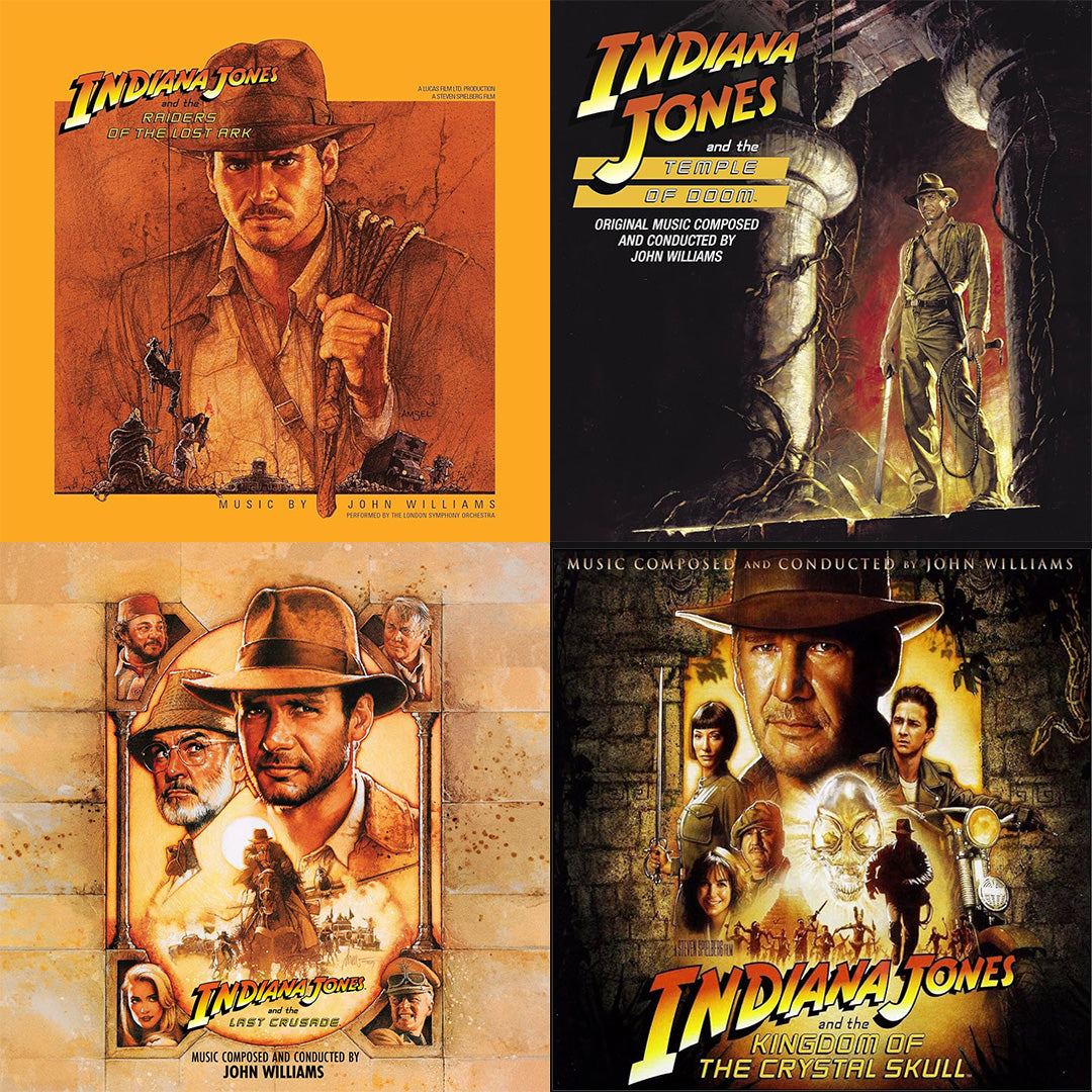 John Williams - Indiana Jones Collection Series (Ltd. Ed. Original Soundtracks 180G 8LP Vinyl) - Blind Tiger Record Club