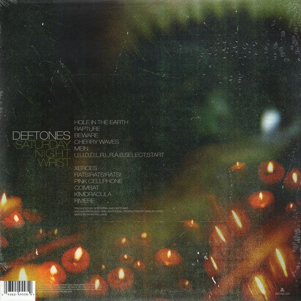 Deftones - Saturday Night Wrist - Blind Tiger Record Club