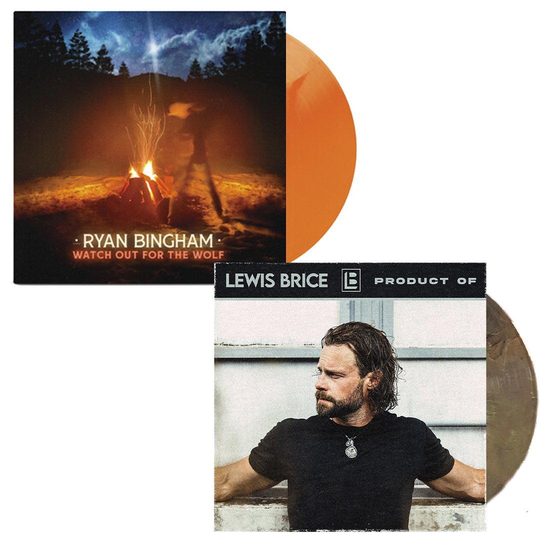 RYAN BIGNHAM - WATCH OUT FOR THE WOLF & LEWIS BRICE - PRODUCT OF - MEMBERS EXCLUSIVE - Blind Tiger Record Club