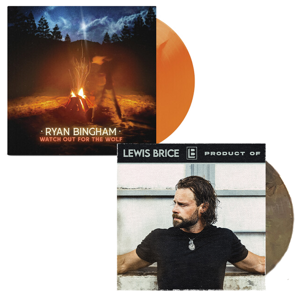 RYAN BIGNHAM - WATCH OUT FOR THE WOLF & LEWIS BRICE - PRODUCT OF - MEMBERS EXCLUSIVE - Blind Tiger Record Club