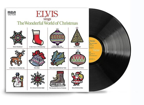 Elvis Presley - Elvis Sings The Wonderful World Of Christmas (140 Gram Vinyl) - Blind Tiger Record Club