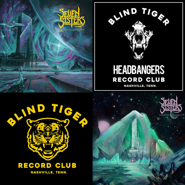 Seven Sisters - Shadow Of A Falling Star: Part 1 (Ltd. Ed. Blue/Pink Splatter Clear Vinyl) - Seven Sisters - Shadow Of A Falling Star: Part 2 (Ltd. Ed. Marble Vinyl) - Collectors Series - Blind Tiger Record Club