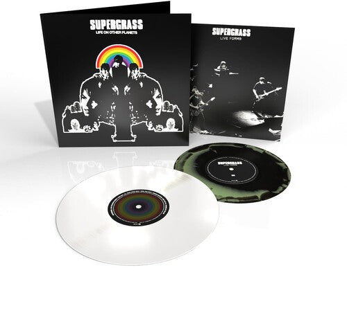 Supergrass - Life on other Planets (Ltd. Ed. White/Green/Black Vinyl, 2xLP, 2023 Remaster + Booklet) - Blind Tiger Record Club