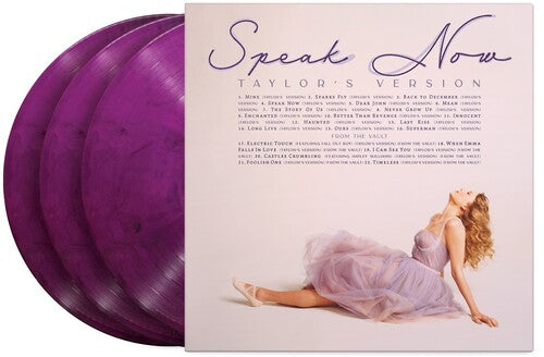 Taylor Swift - Speak Now (Ltd. Ed. Orchid Vinyl, 3xLP) - Blind Tiger Record Club
