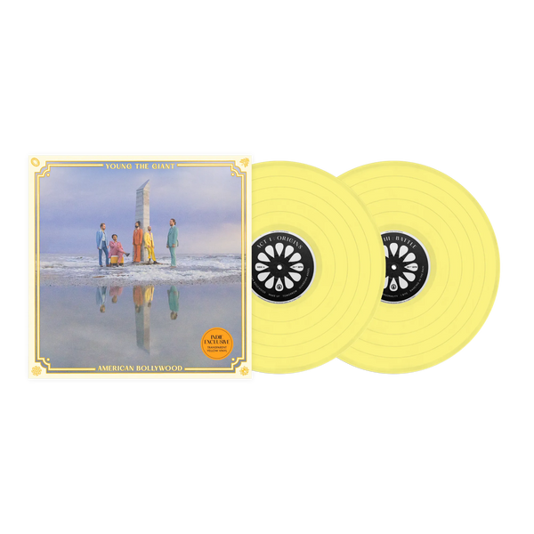 Young the Giant - American Bollywood (Ltd. Ed. Clear Yellow Vinyl) - Blind Tiger Record Club