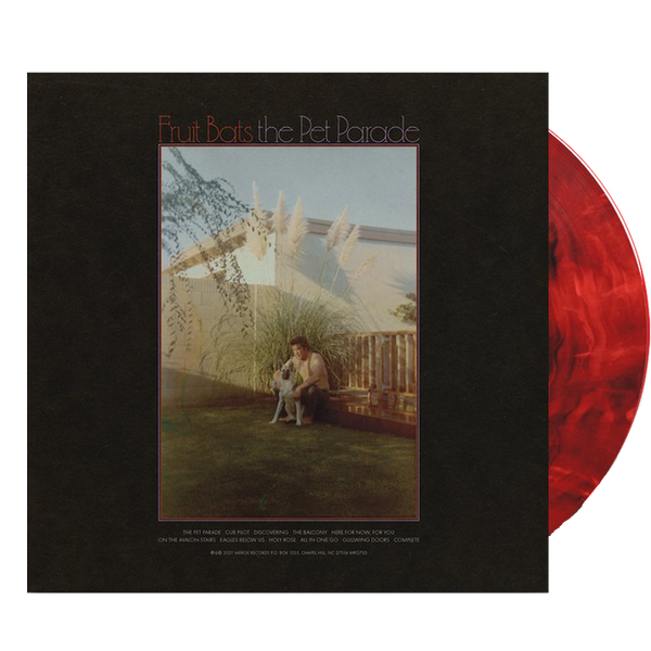 Fruit Bats - The Pet Parade (Ltd. Ed. Red & Black Swirl Vinyl) - MEMBER EXCLUSIVE - Blind Tiger Record Club