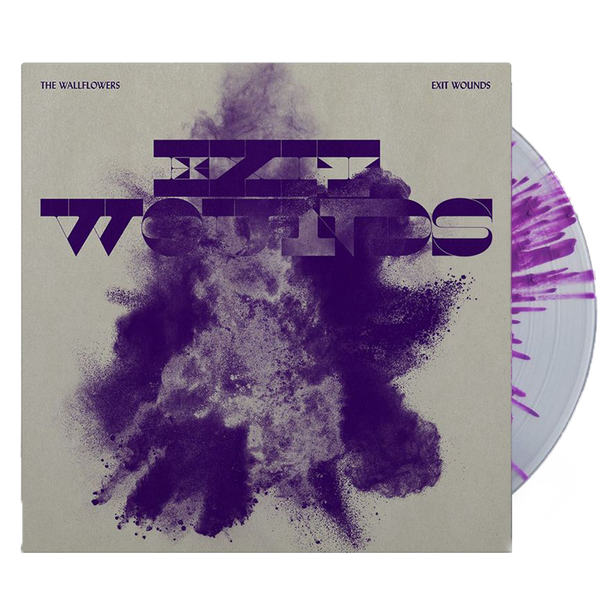 The Wallflowers - Exit Wounds (Ltd Ed. 150G Clear w/ Purple Splatter Vinyl) - MEMBER EXCLUSIVE - Blind Tiger Record Club