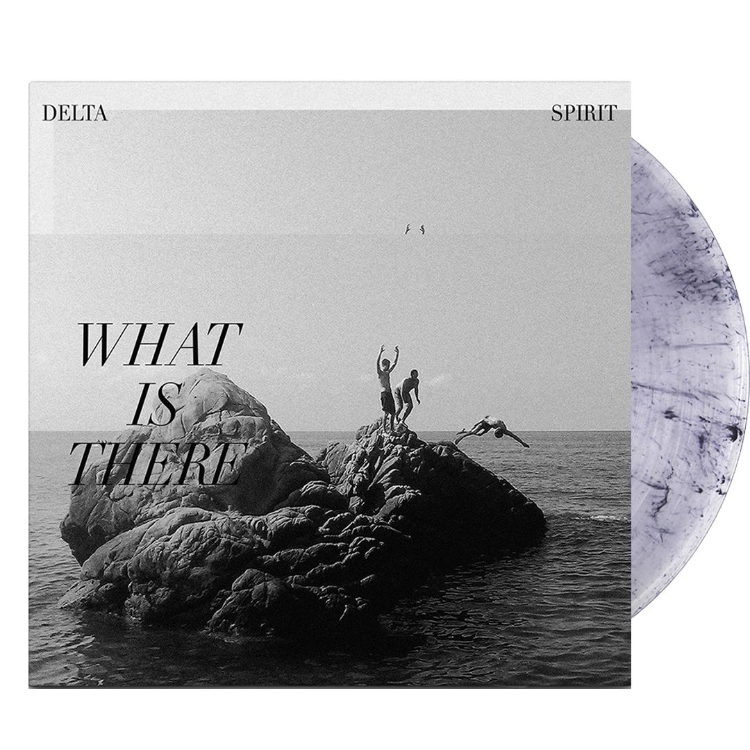 Delta Spirit - What Is There (Limited Edition 180G Clear w/ Black Marble Vinyl - RARE) - MEMBER EXCLUSIVE - Blind Tiger Record Club