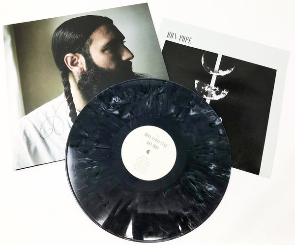 Ron Pope - Bone Structure (Ltd. Ed. Autographed Black & White Marble Vinyl) - Blind Tiger Record Club