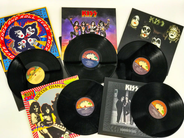 KISS - 1974 - 1976 Ltd. Ed. Five Album Collection - Blind Tiger Record Club