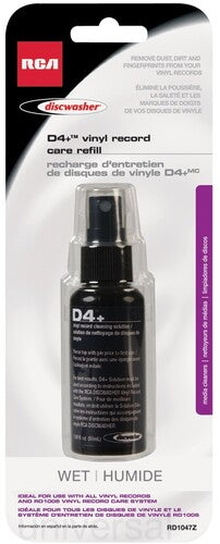 Discwasher RD1047Z D4+ Record Care System Refill 50 ML - Blind Tiger Record Club