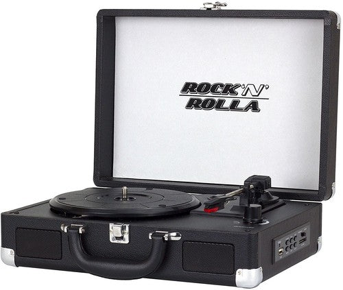 Rock 'N' Rolla Jr. Portable Record Player/Turntable Briefcase Bluetooth & USB - Blind Tiger Record Club