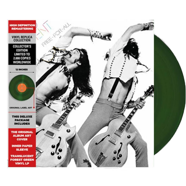 Ted Nugent - Free-For-All (Ltd. Ed. 150G Translucent Forest Green Vinyl) - MEMBER EXCLUSIVE - Blind Tiger Record Club