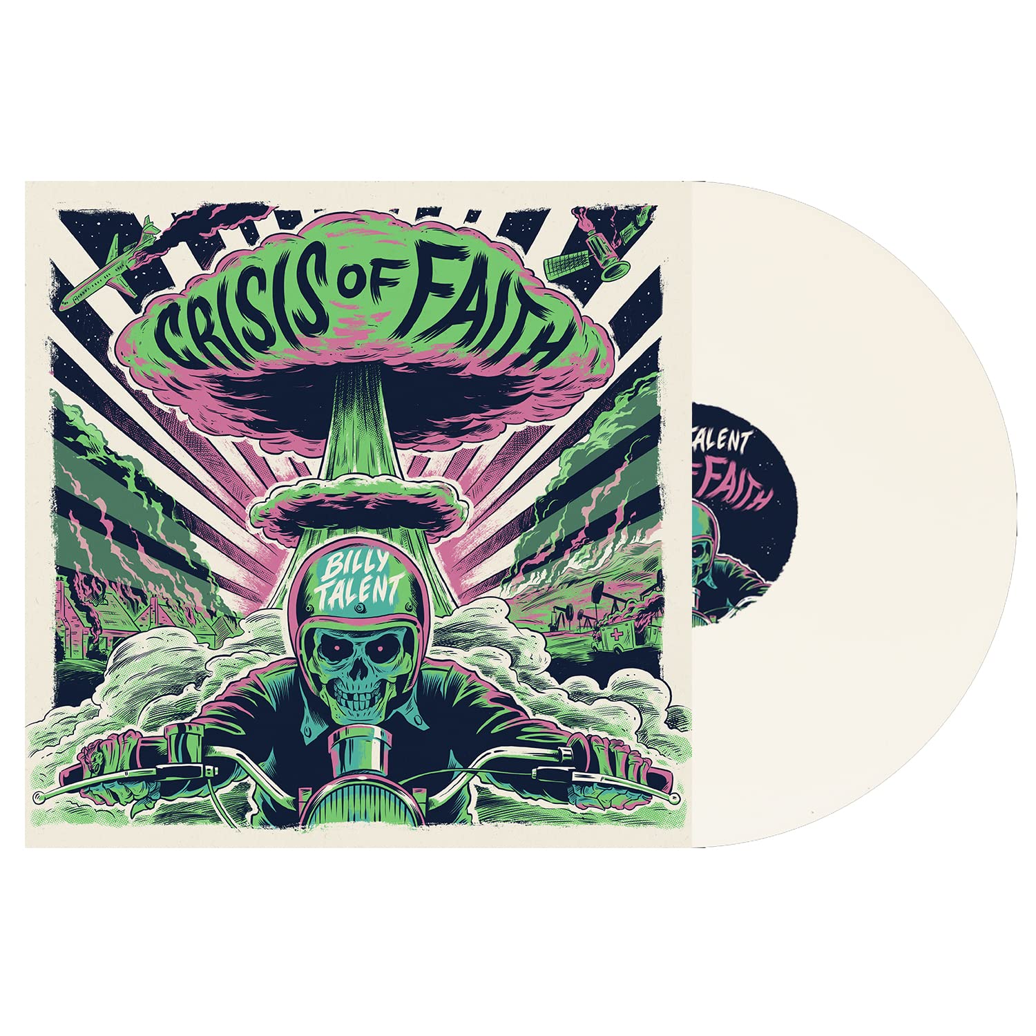 Billy Talent - Crisis of Faith (White Vinyl) - MEMBER EXCLUSIVE - Blind Tiger Record Club