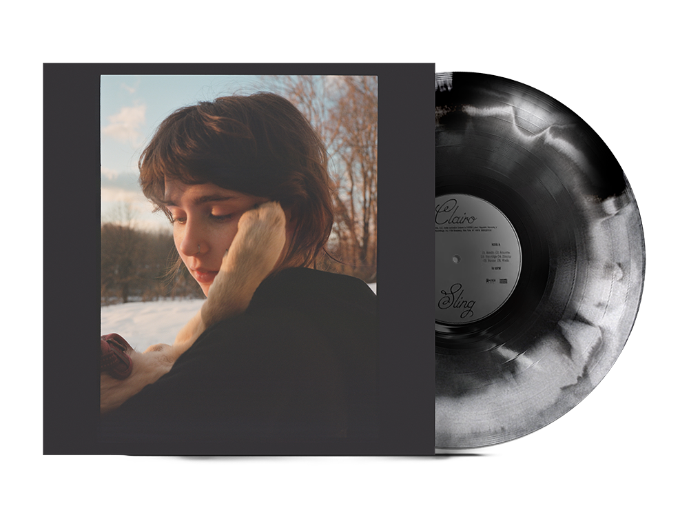 Clairo - Sling (Ltd. Ed. Silver/Black Vinyl) - Blind Tiger Record Club