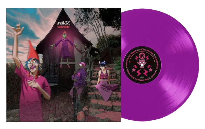 Gorillaz - Cracker Island (Ltd. Ed. Purple Vinyl) - Blind Tiger Record Club